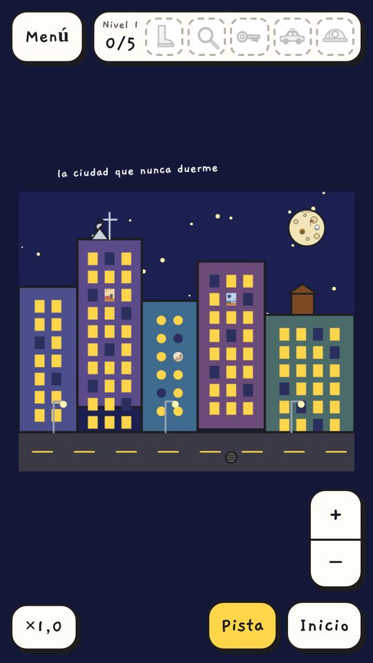 Una ciudad de noche llena de ventanas